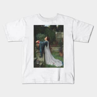 Isabella and the Pot of Basil by John William Waterhouse Kids T-Shirt